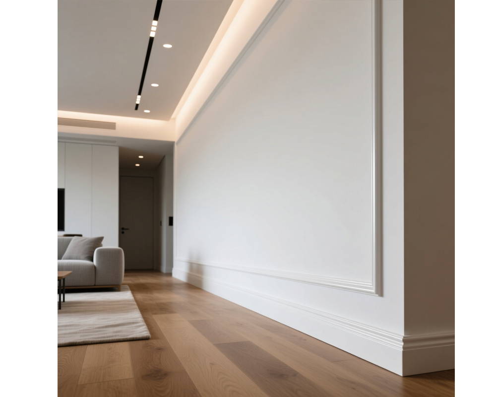 Плинтус СОЛИД 1 UHD 06/105C 105*14*2000. Окраска включена в стоимость