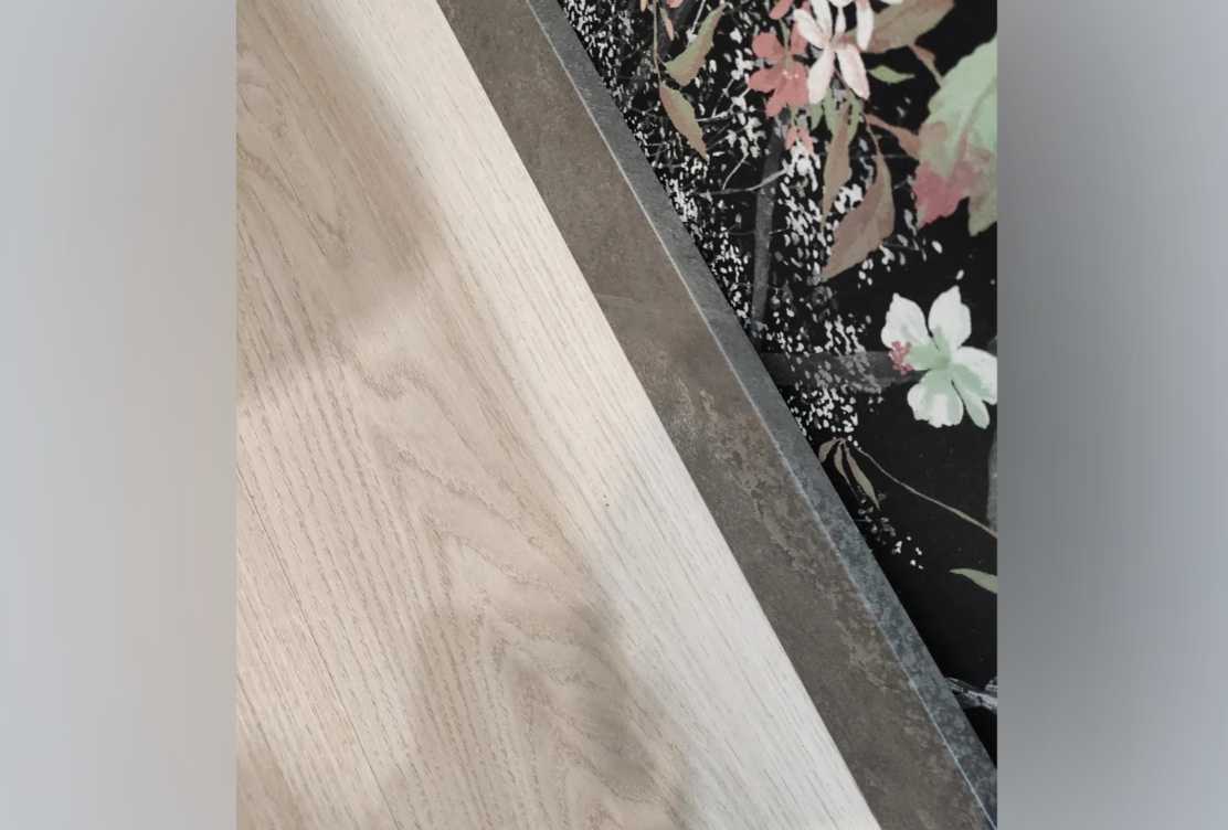 Плинтус МДФ Лука Пл 100-1МДФ.2700.Point line 24013 Дуб серый