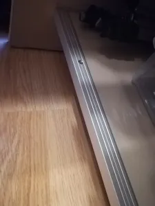 Порог угловой ПУ 01.900.088 Орех