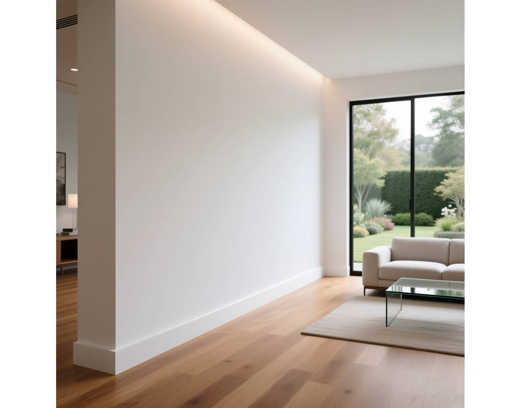 Плинтус СОЛИД 1 UHD 11/100C 100*14*2000. Окраска включена в стоимость