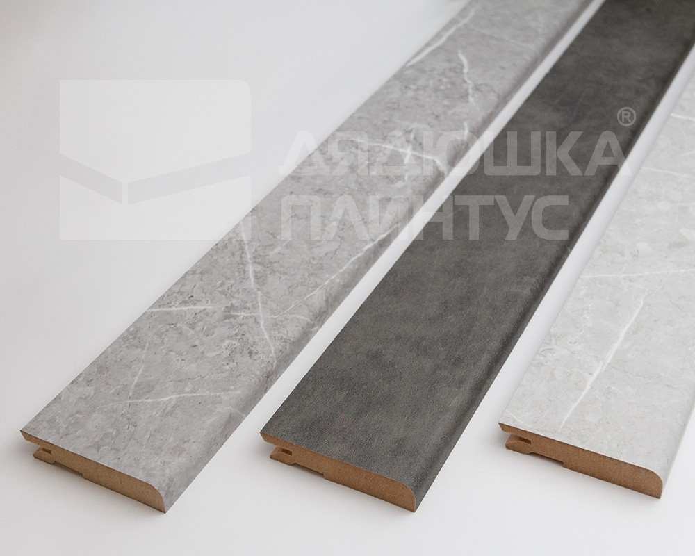 Плинтус МДФ Лука Пл 80МДФ.2700.Point line 24087 Дуб беленый