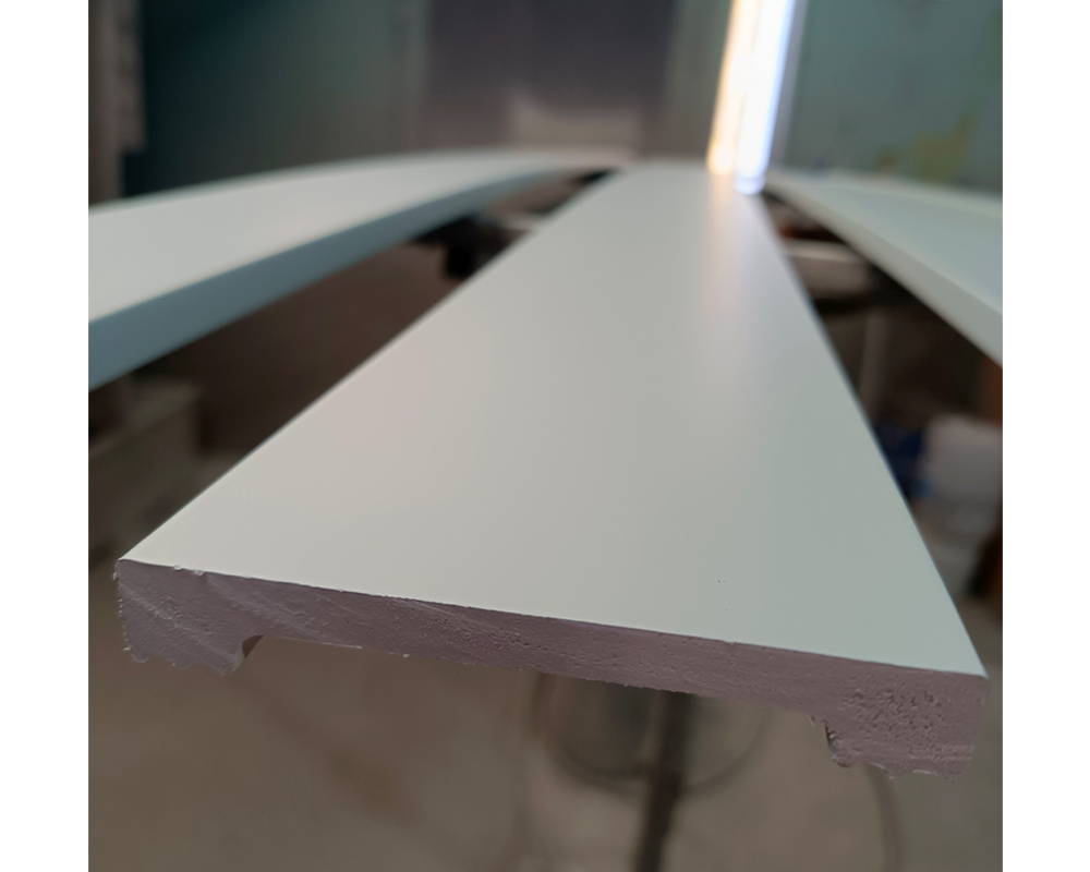 Плинтус из полистирола высокой плотности Волшебная Палочка 100*15*2000. MSPOL 104. Окраска включена в стоимость