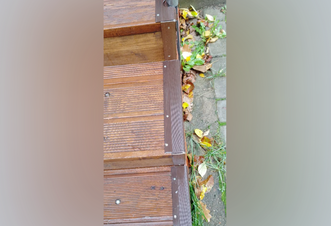 Порог угловой ПУ 02.1800.045 Дуб дымчатый