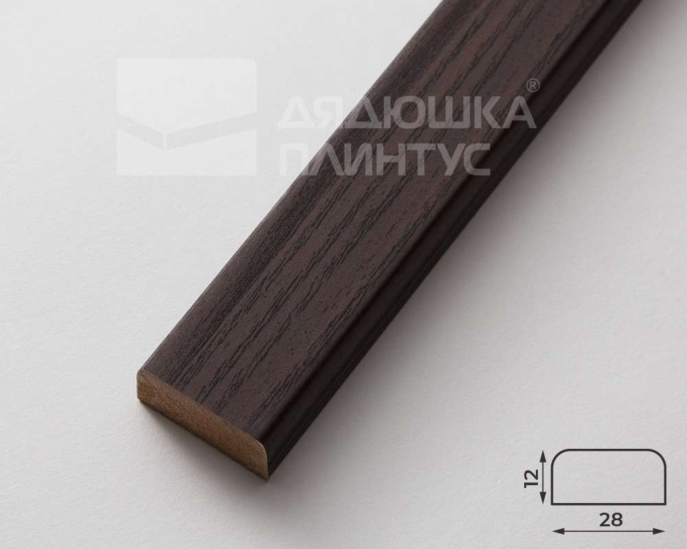 Профиль МДФ ACUPAN PSF 61.08.25401.94 12х25х2760 мм Эльм коричневый